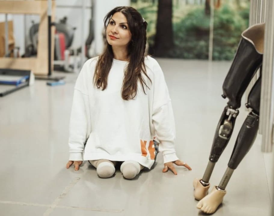 Hulya Marquardt, mujer con discapacidad que se ha convertido en un referente para miles de personas