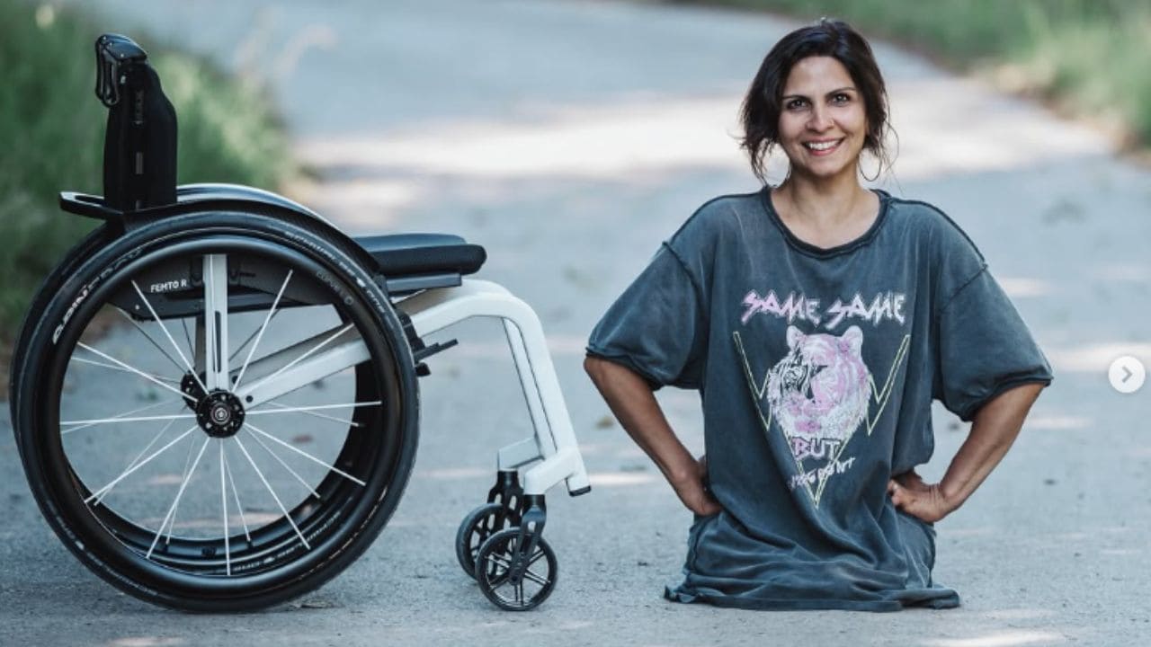 Hulya Marquardt, mujer con discapacidad que se ha convertido en un referente para miles de personas