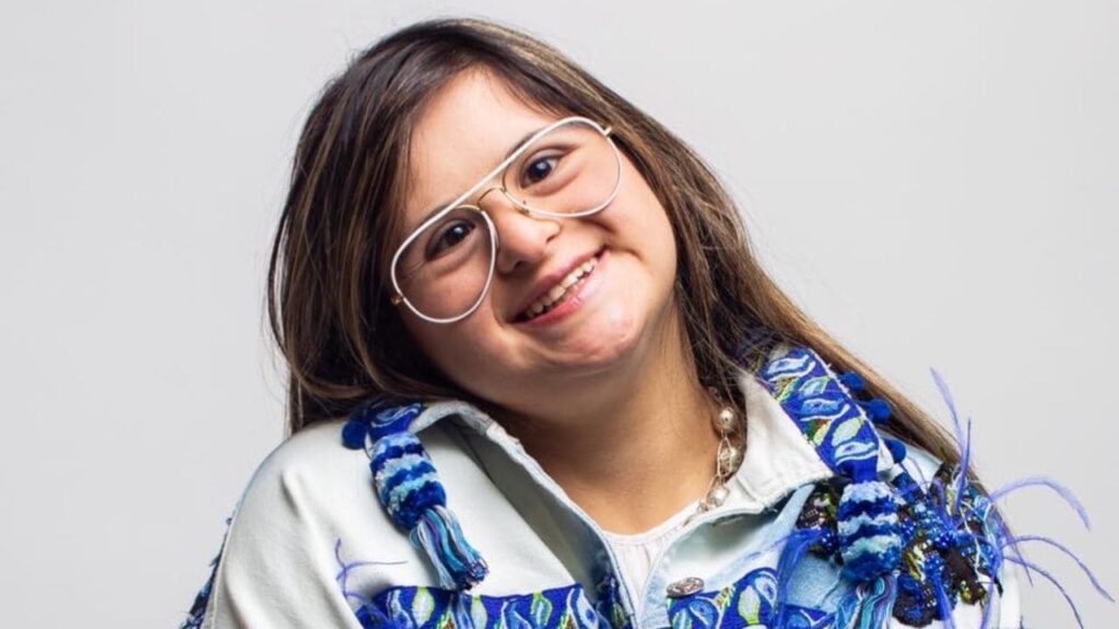 Isabella Springmühl Tejada, diseñadora de moda con síndrome de Down