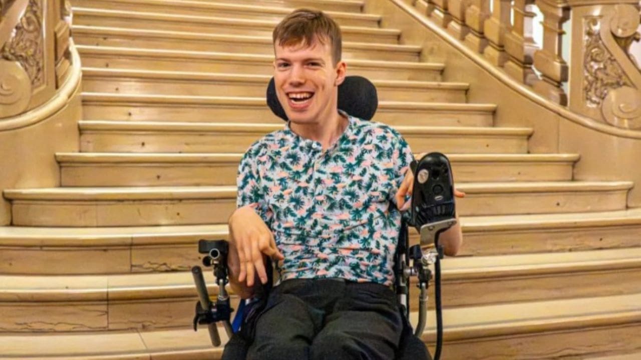 Iván Davidovich, joven con parálisis cerebral que fomenta la accesibilidad