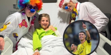 El gesto de Cristiano Ronaldo con Javi en la lucha contra el síndrome de NEDAMSS enfermedad rara