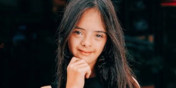 Luciana, chica con síndrome de Down
