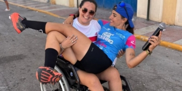 La historia de Belén, deportista almeriense: pasar de competir en ciclismo a estar en una silla de ruedas