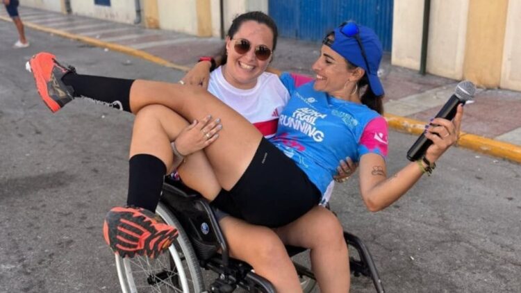 La historia de Belén, deportista almeriense: pasar de competir en ciclismo a estar en una silla de ruedas
