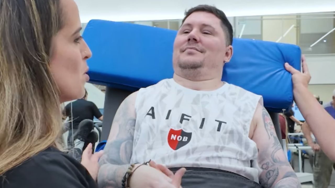 Leandro, joven de 36 años con lesión medular