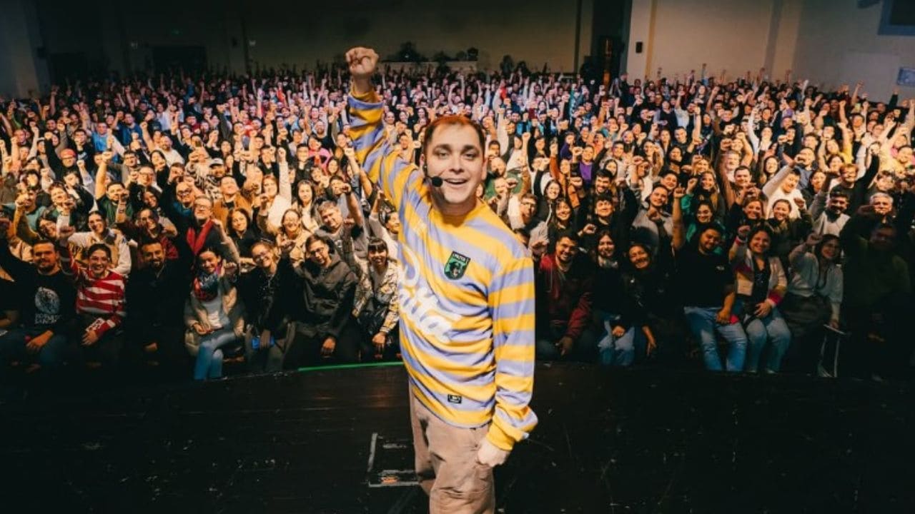 El Lucho Miranda, humorista con parálisis cerebral