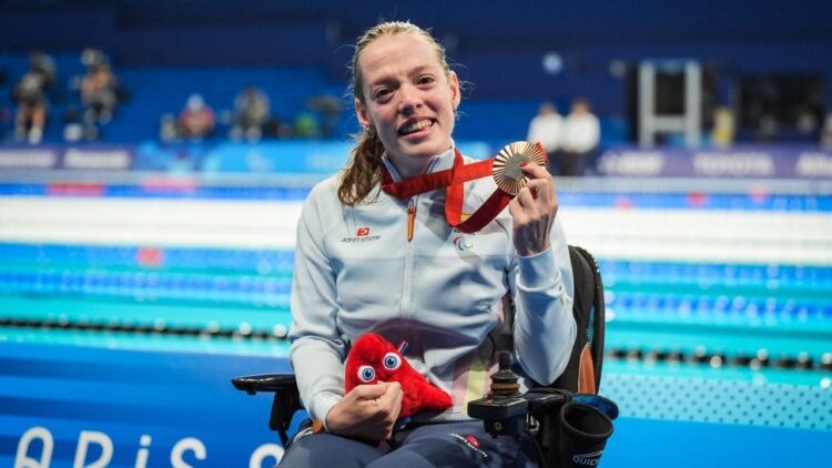 Marta Fernández, nadadora paralímpica burgalesa