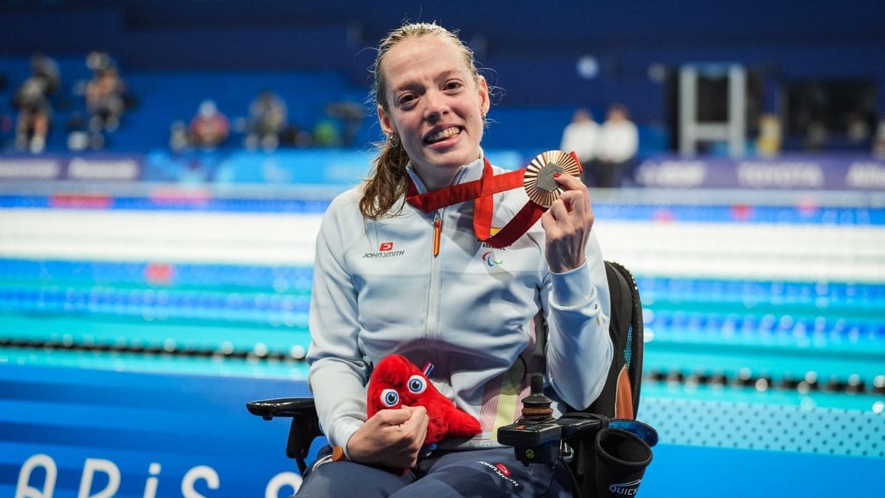 Marta Fernández, nadadora paralímpica burgalesa