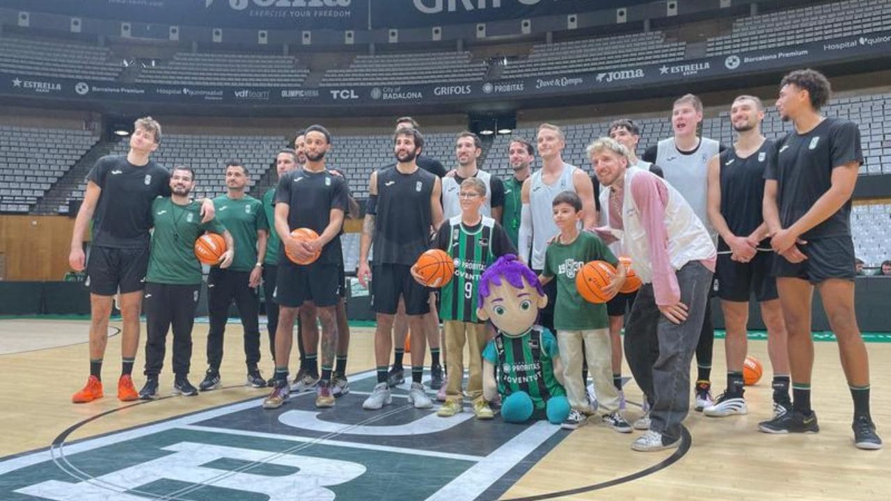 ‘NixiForChildren’ cumple el sueño de Biel, un pequeño jugador de baloncesto diagnosticado de cáncer