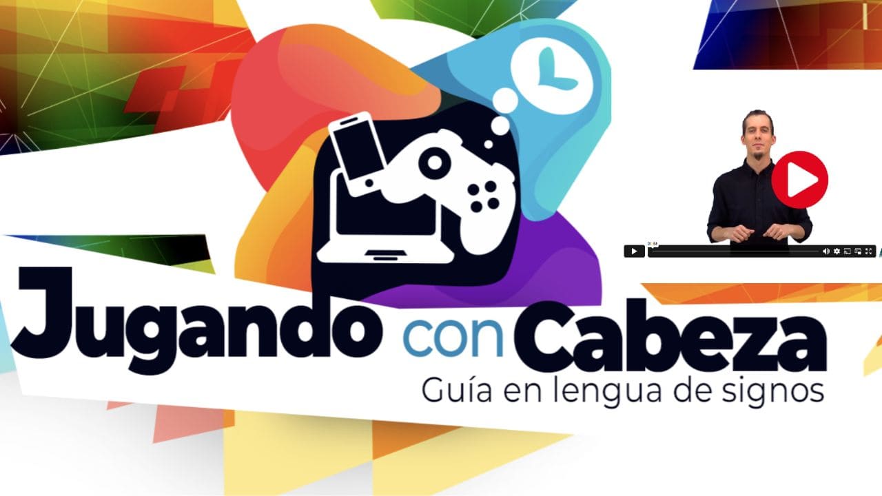 Nueva página web en Lengua de Signos sobre el uso responsable de videojuegos