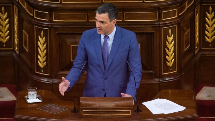 Comparecencia de Pedro Sánchez en el Congreso de los Diputados discriminación personas sordas