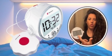 Despertador para personas sordas