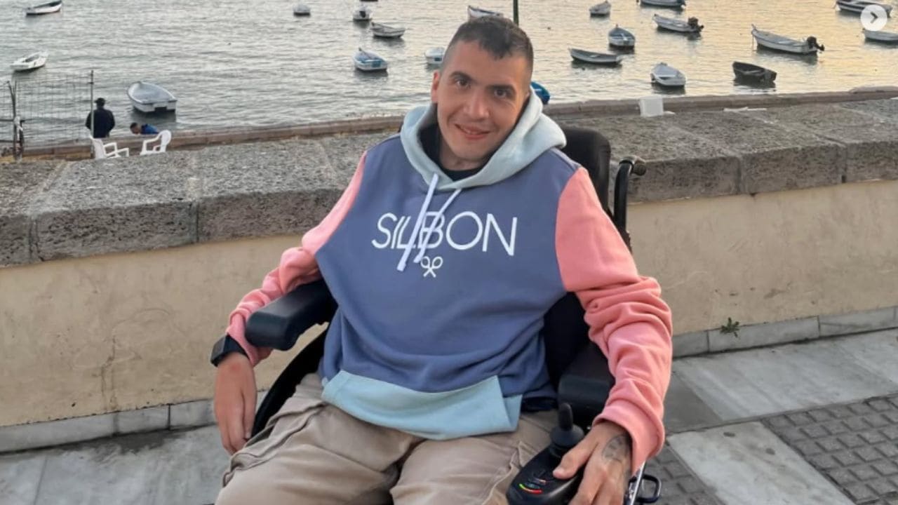 Rafael Fuentes, joven andaluz con tetraplejia