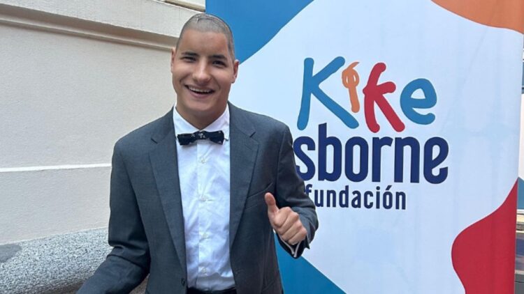 Roque Star, joven con parálisis cerebral