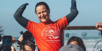 Sarah Almagro, Campeona del Mundo de surf adaptado