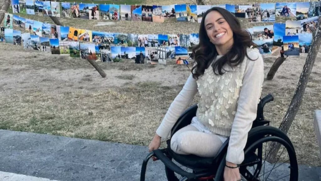 Valeria de la Torre, una joven amputada de las dos piernas: «El crecimiento está fuera de la comodidad»