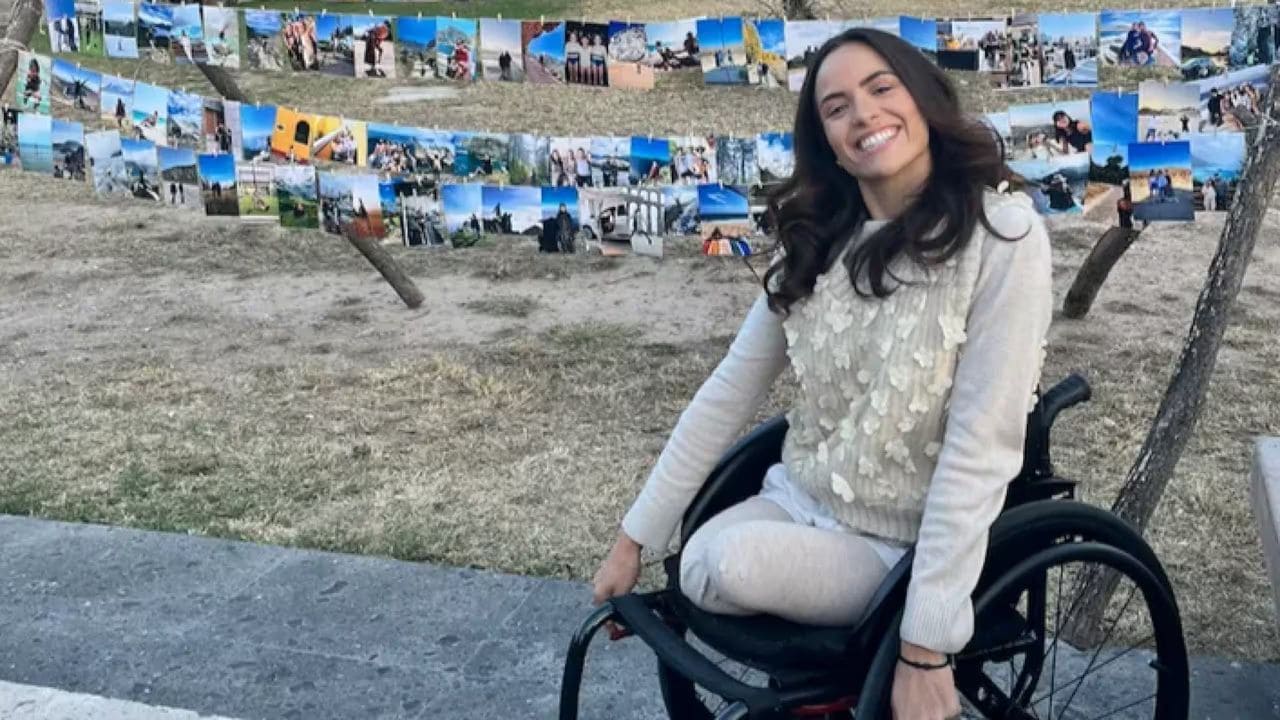 Valeria de la Torre, una joven amputada de las dos piernas: «El crecimiento está fuera de la comodidad»