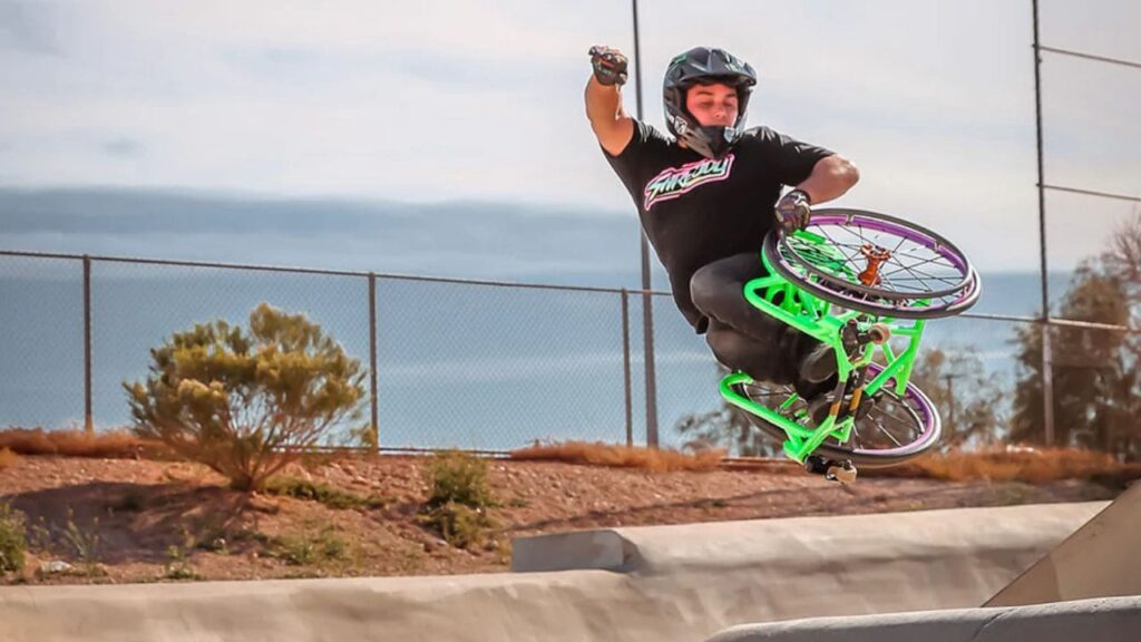 Aaron Wheelz, ‘padrino’ de los deportes extremos en silla de ruedas: «La inspiración no tiene límites»