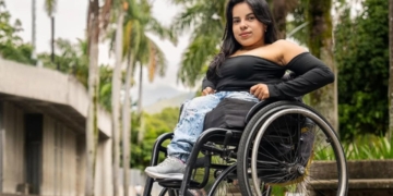 Lisbeth Trejo, bailarina en silla de ruedas