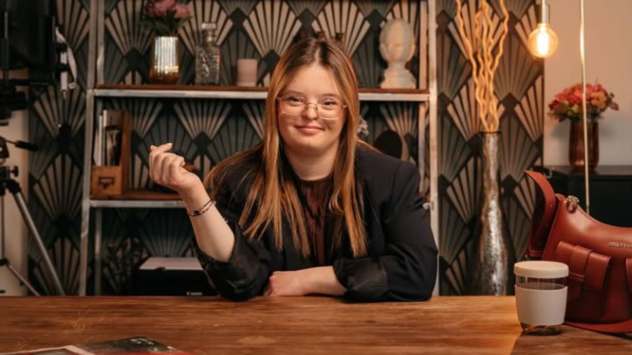 Caterina Moretti, joven con síndrome de Down