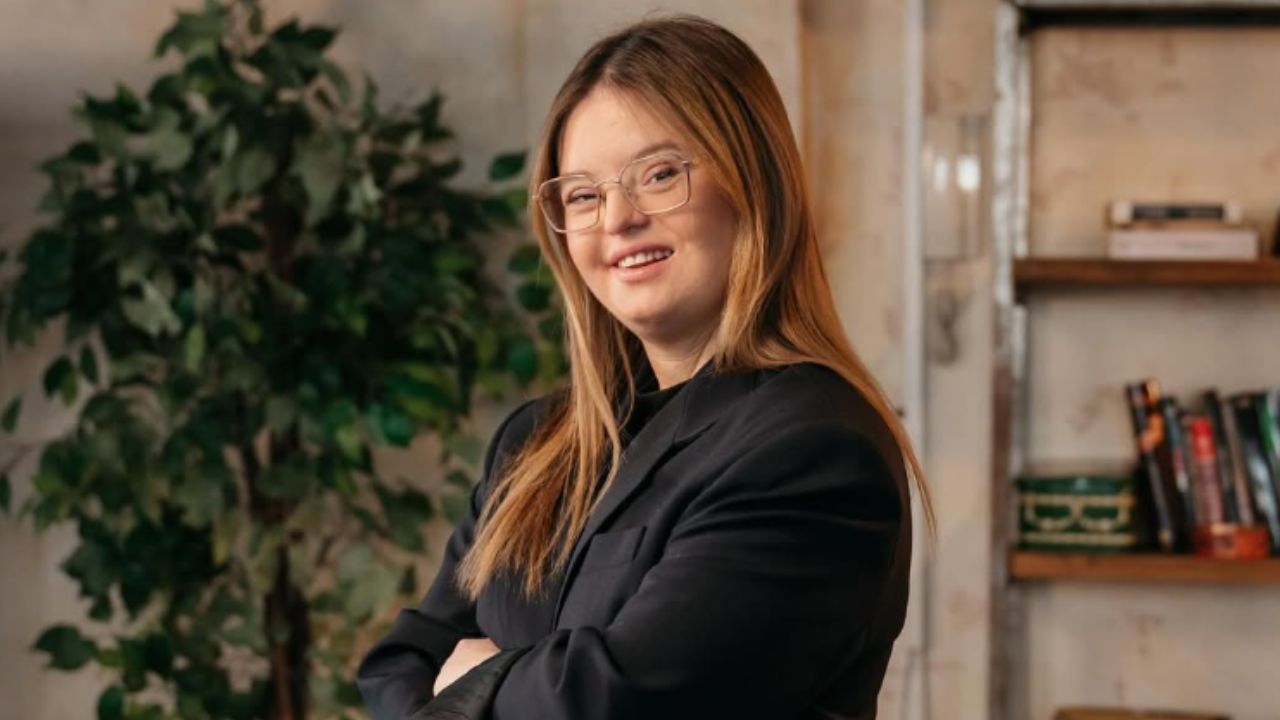 Caterina Moretti, joven con síndrome de Down