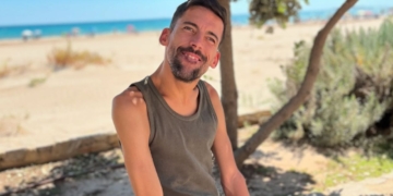 Cristian Serra, joven con parálisis cerebral