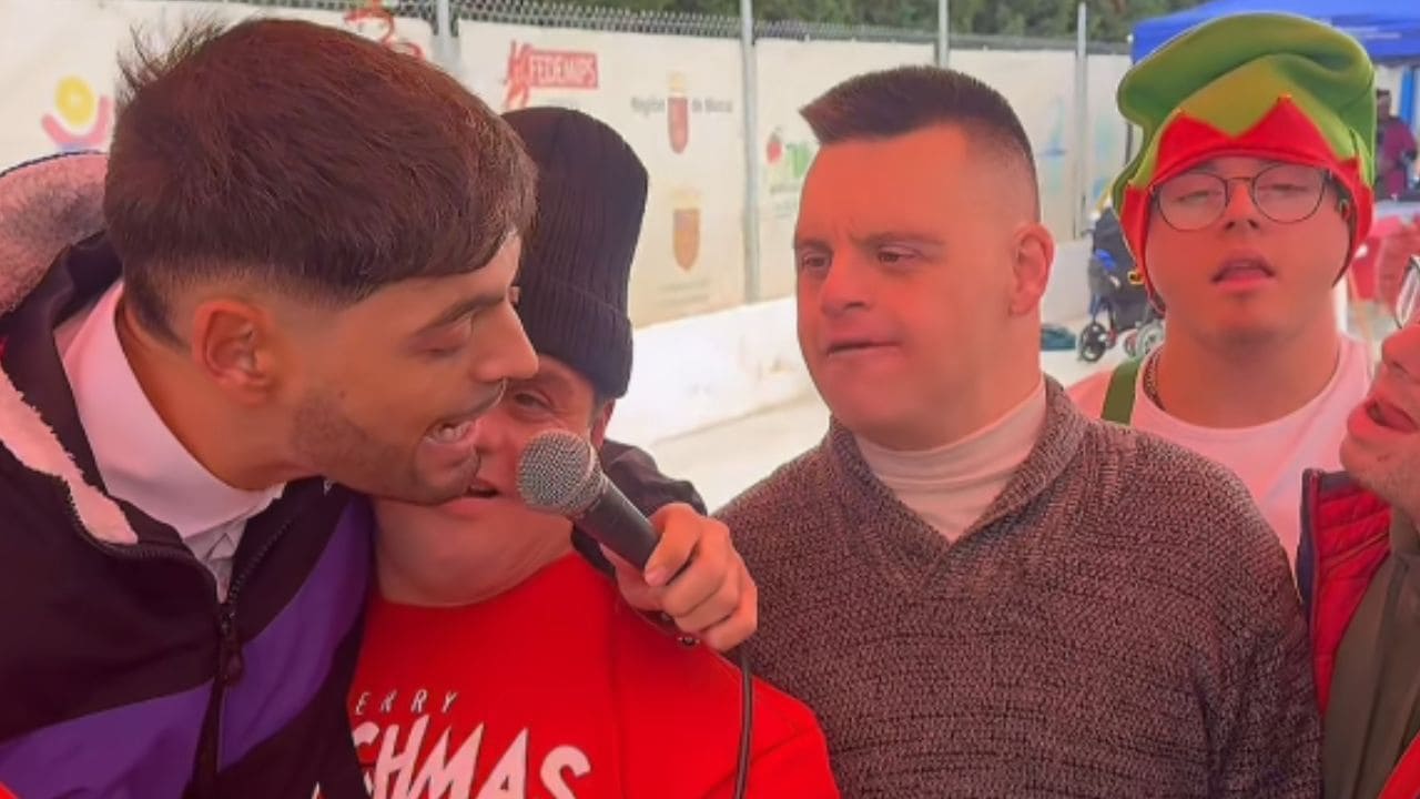 El emotivo momento de Salva Ortega cantando con personas con discapacidad: «Gracias por regalarme tanta luz»