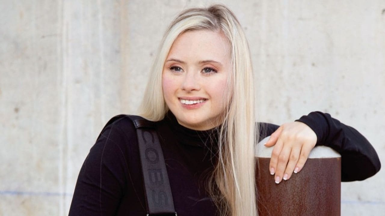 Grace Strobel, modelo con síndrome de Down