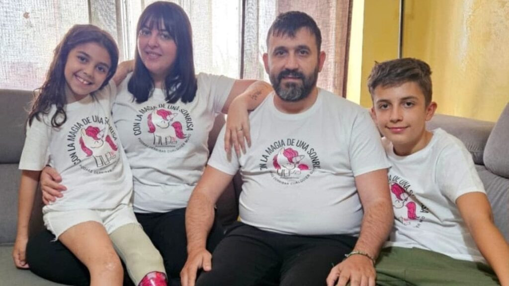 Hacer frente a la discapacidad dos veces en tres años: la historia de la familia López García