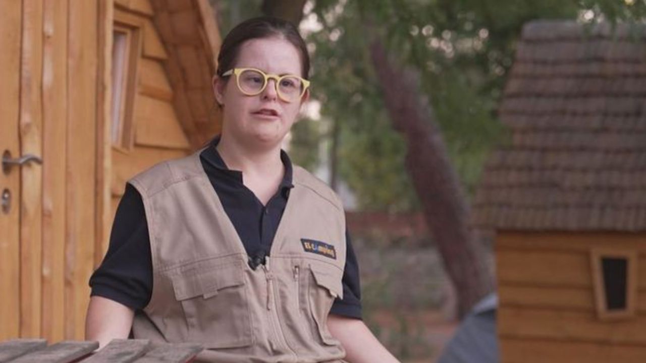 Irene Soto, joven con síndrome de Down