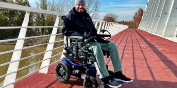 Javier Torrillas, hombre con síndrome de Guillain-Barré