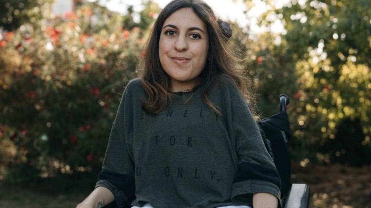 Joana Massó, joven con Atrofia Muscular Espinal: técnico y defensora de la accesibilidad universal