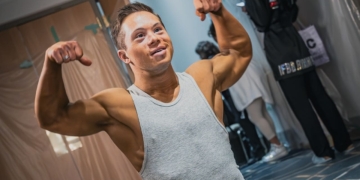 Kyle Landi, culturista con síndrome de Down