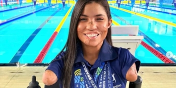 La impresionante historia de Jessyca Oliveira, atleta paralímpica: una meningitis le arrebató piernas y brazos