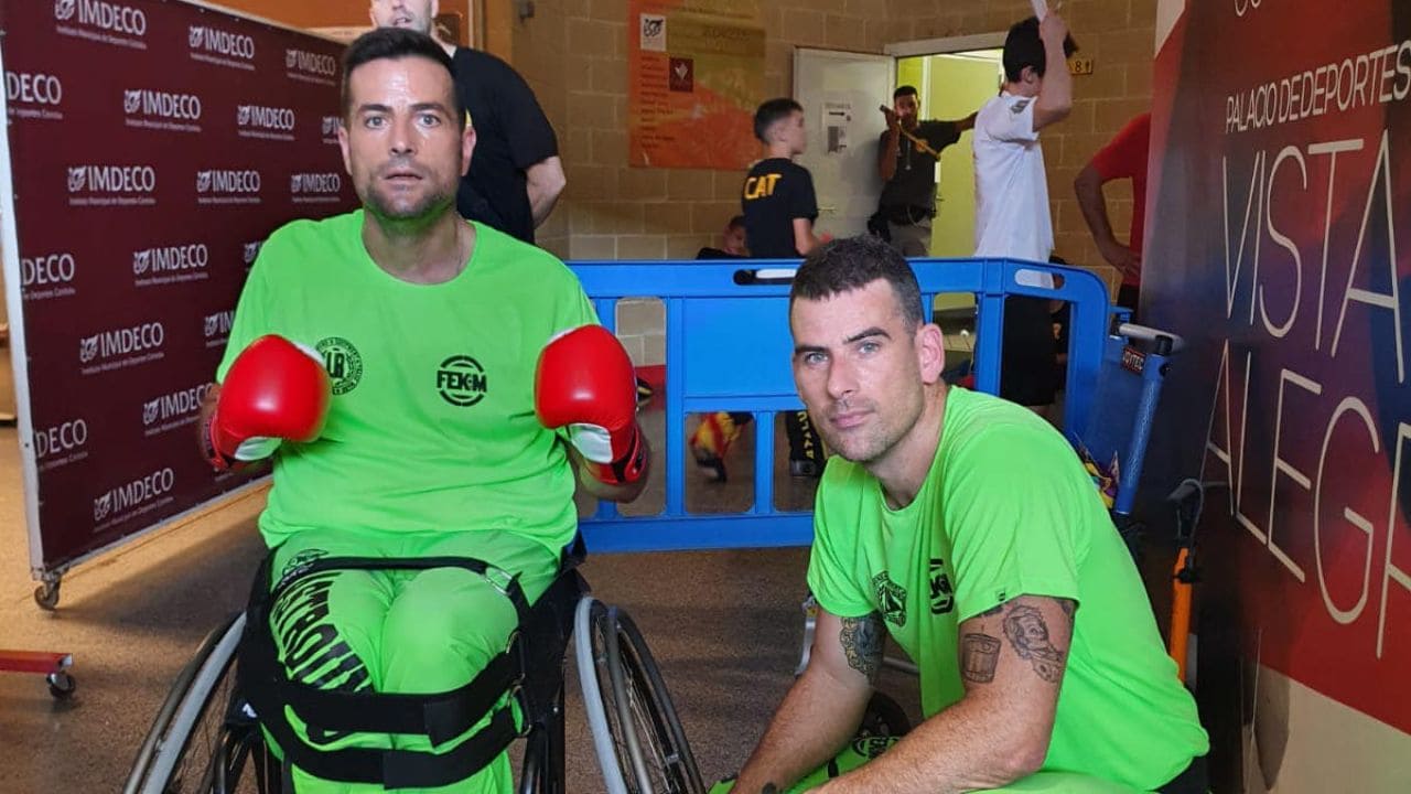 La vida de Alain Arteagabeitia, un boxeador en silla de ruedas que fomenta la inclusión para «vivir con dignidad»