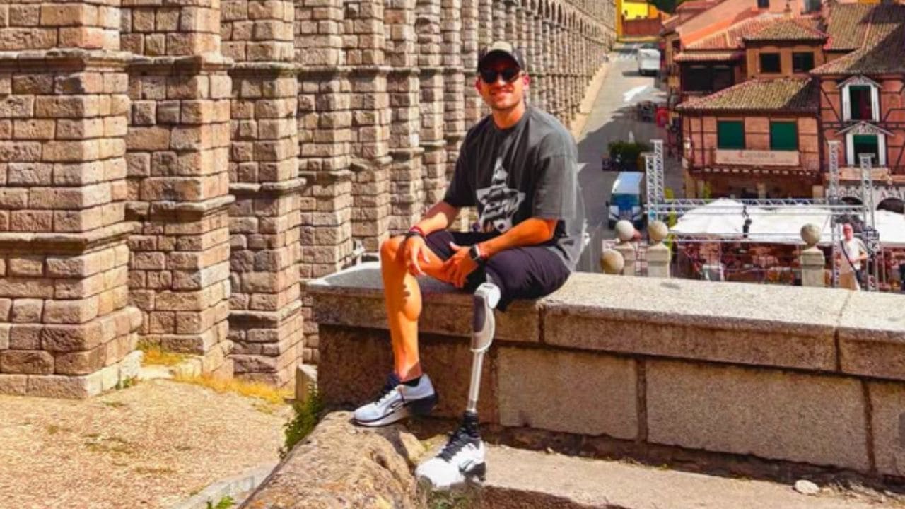 Nacho Heinze, amputado tras un accidente de coche: «Es una nueva forma de caminar en la vida»