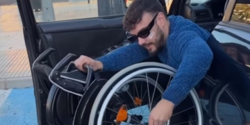 Luppi estalla contra el uso inadecuado de las plazas PMR