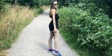 María, joven con discapacidad por linfedema