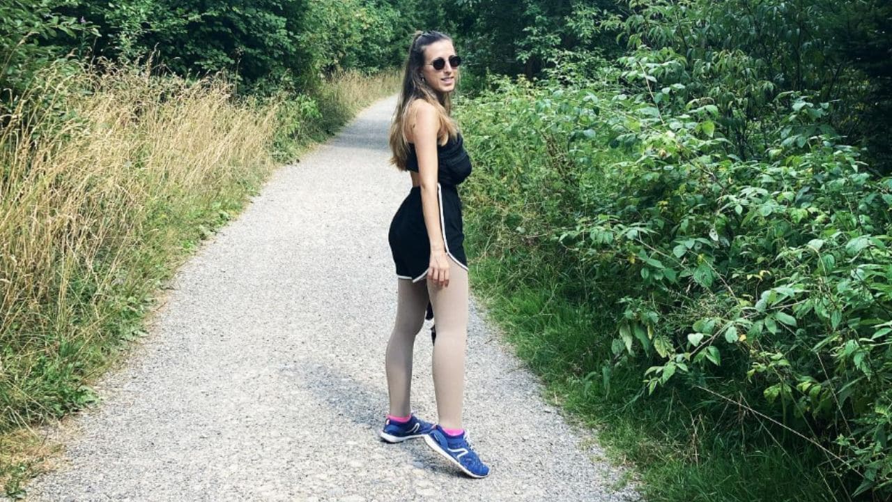 María, joven con discapacidad por linfedema