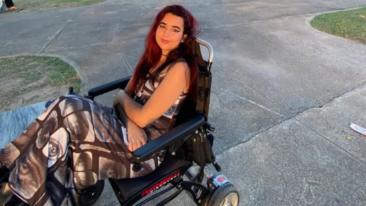 Marlys Ruiz, modelo con discapacidad en Cuba