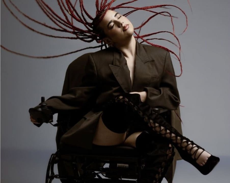 Marlys Ruiz, modelo con discapacidad en Cuba