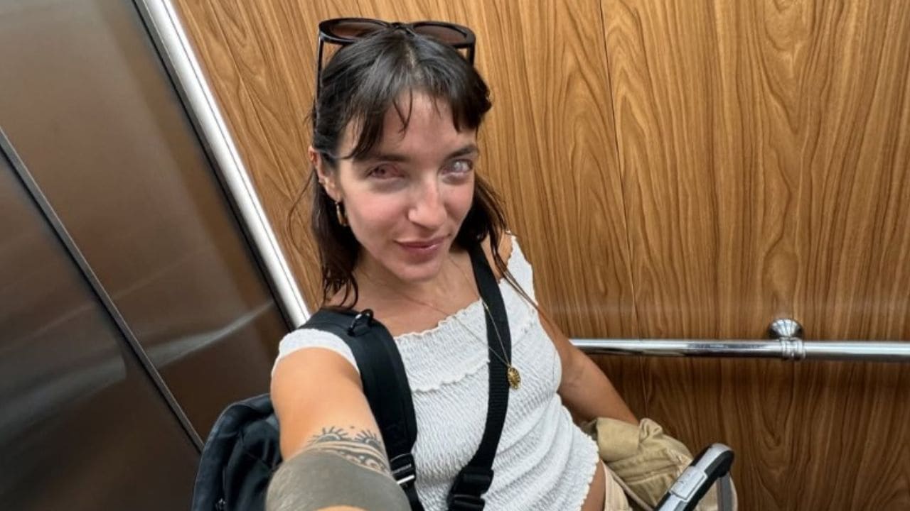 Marta Bustos, joven con discapacidad visual