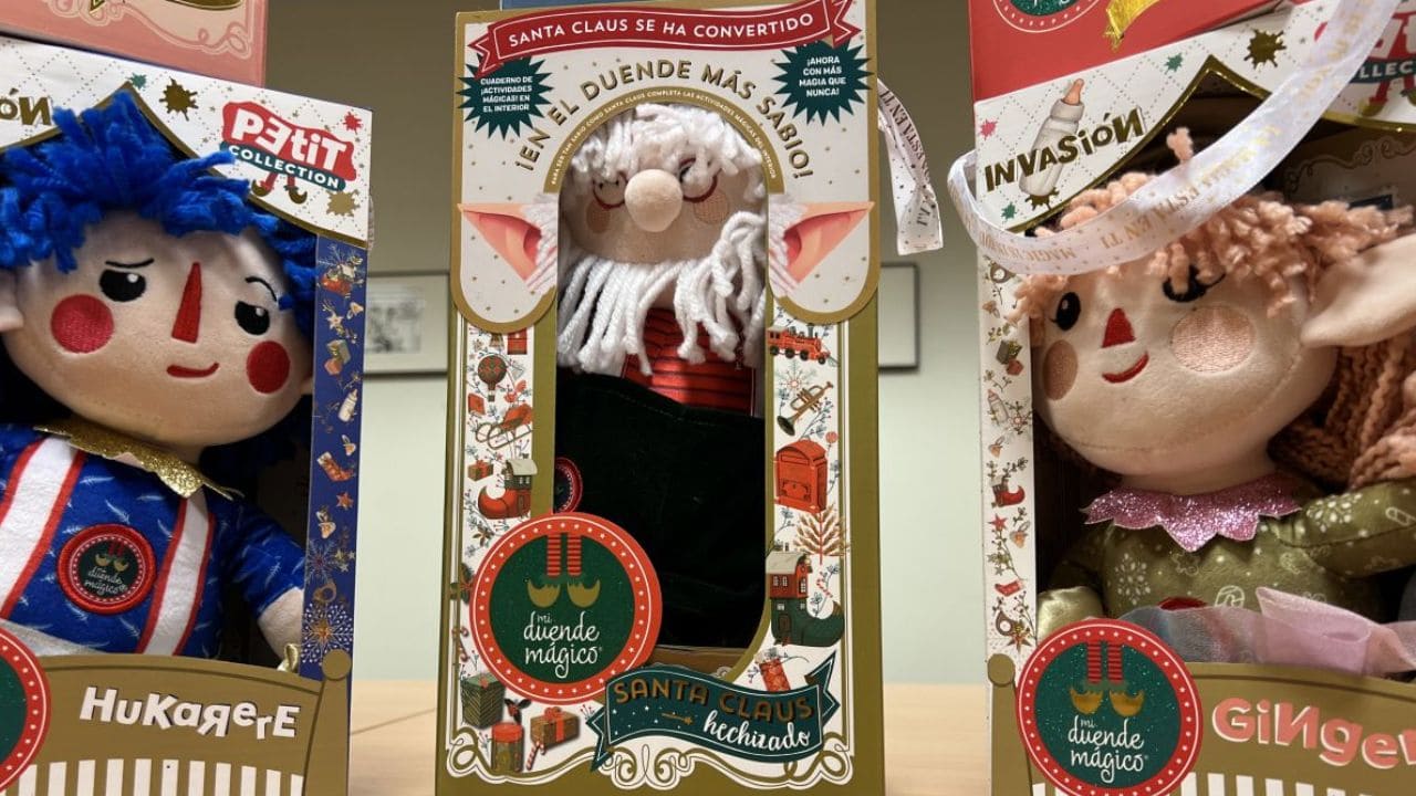 Colección accesible en braille de 'Mi Duende Mágico'