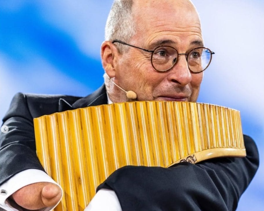 Michel Tirabosco, prestigioso músico con discapacidad