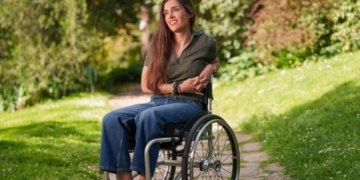 Miriam Martínez, atleta española con discapacidad