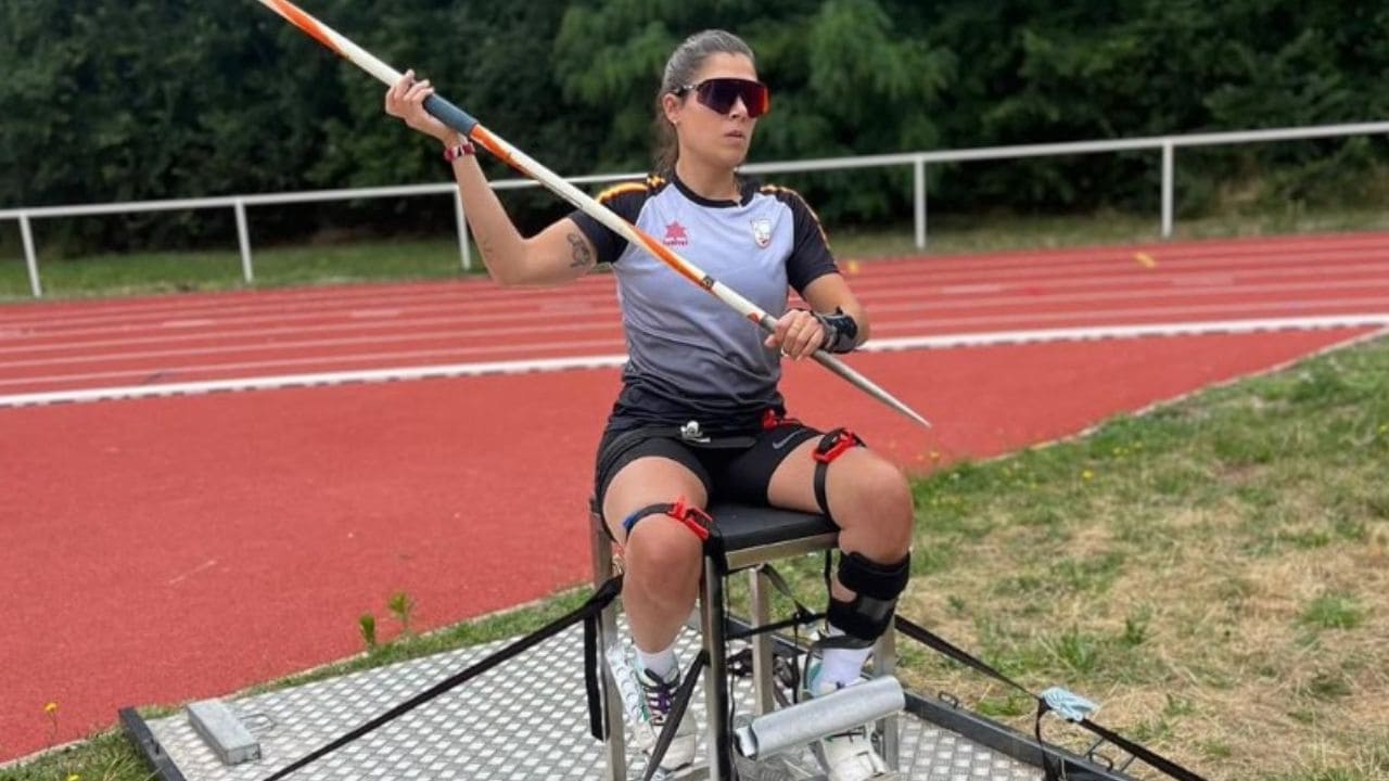 Miriam Martínez, atleta española con discapacidad
