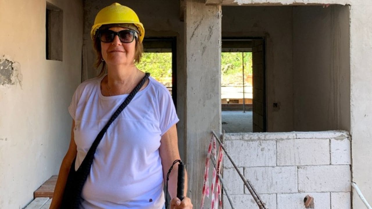La trayectoria de Sandra Dajnowski, una arquitecta ciega: «Yo elijo con qué ojos quiero ver el mundo»