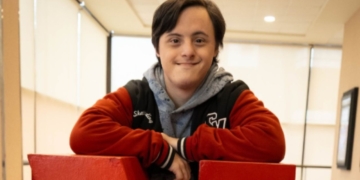 Santiago Demarco, actor con síndrome de Down