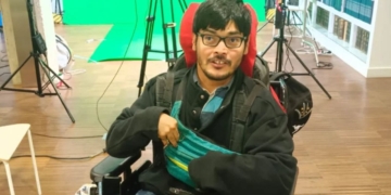 Sebas Carmona, joven con parálisis cerebral galardonado en los 'III Premios de la Discapacidad'