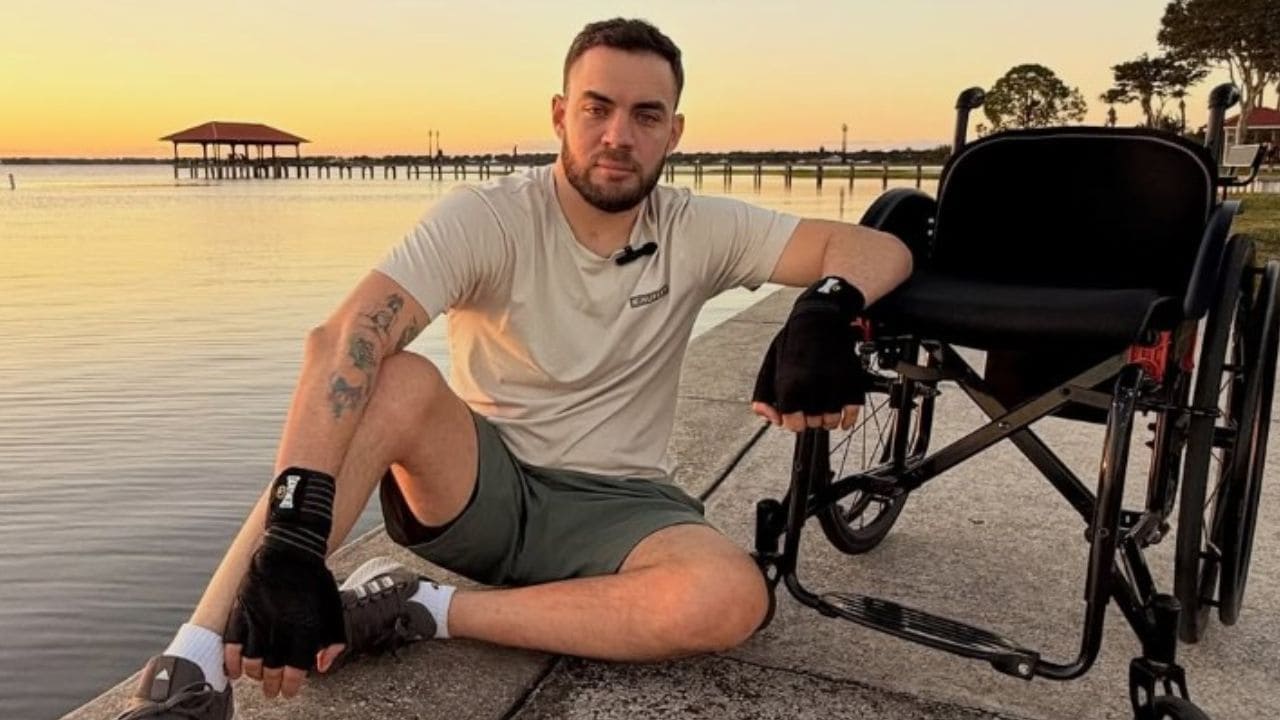 Yaidel Álvarez, joven con lesión medular